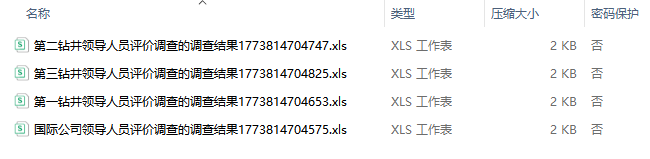 单位分表的压缩文件示例