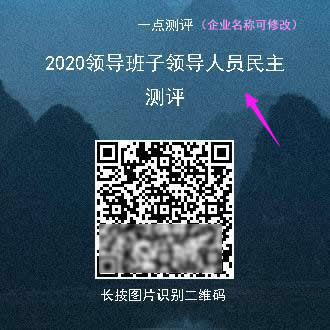 测评组标题显示在二维码投票页面