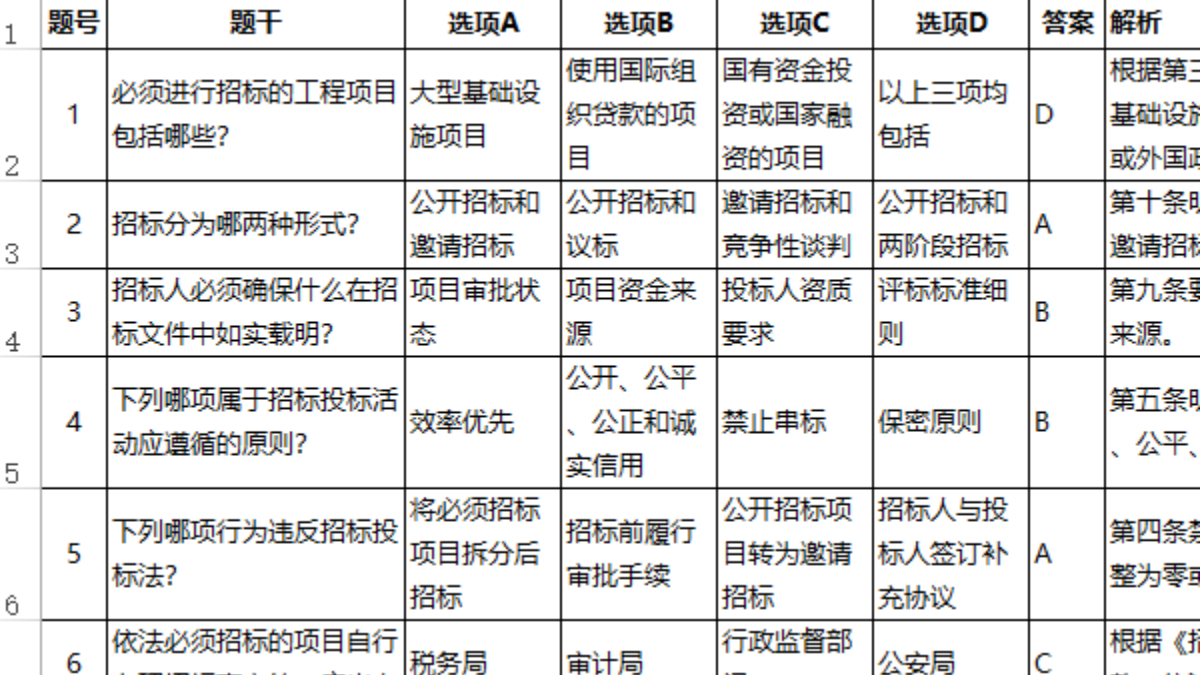 AI生成的试题可输出Wrod和Excel两种文件格式